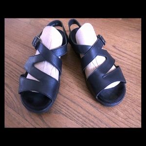 Mephisto leather sandals.